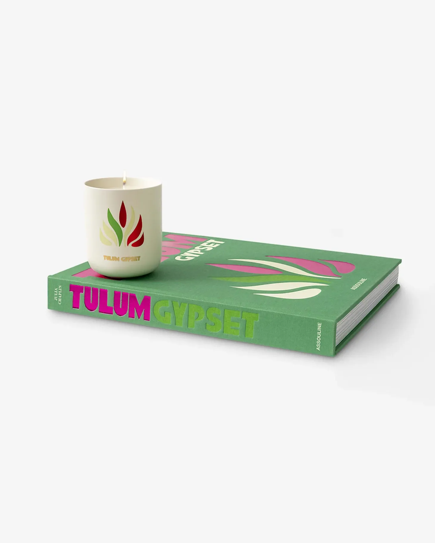 Tulum - Candle and Book Gift Set
