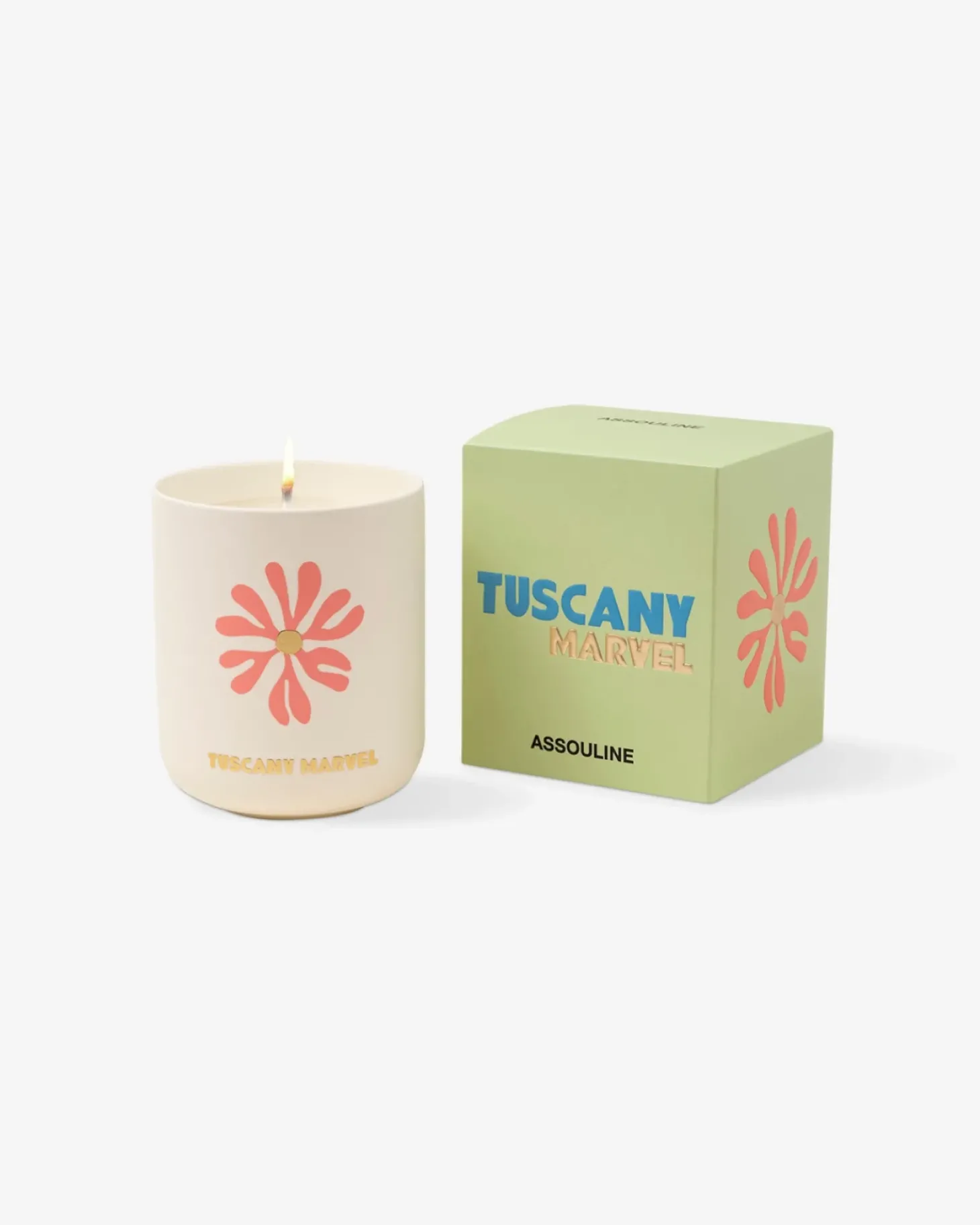 Tuscany - Candle and Book Gift Set